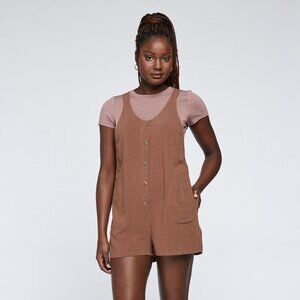 Gentle Fawn Miller Romper- Coffee